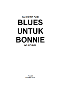 Image of Blues Untuk Bonnie