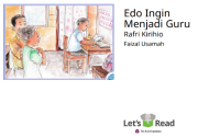 Image of Edo Ingin Manjadi Guru